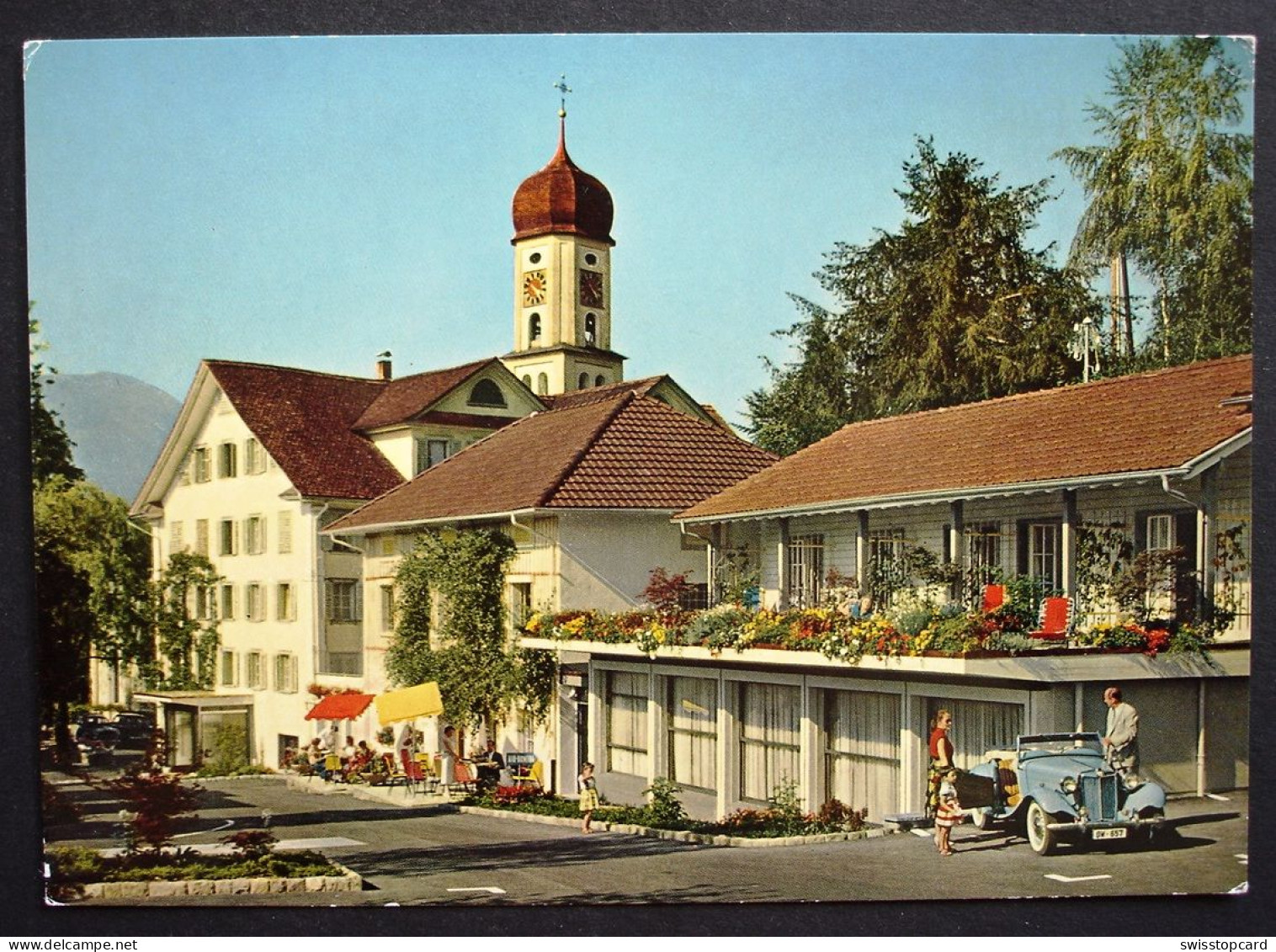 SACHSELN Am Sarnersee, Hotel Kreuz, Auto - Sachseln