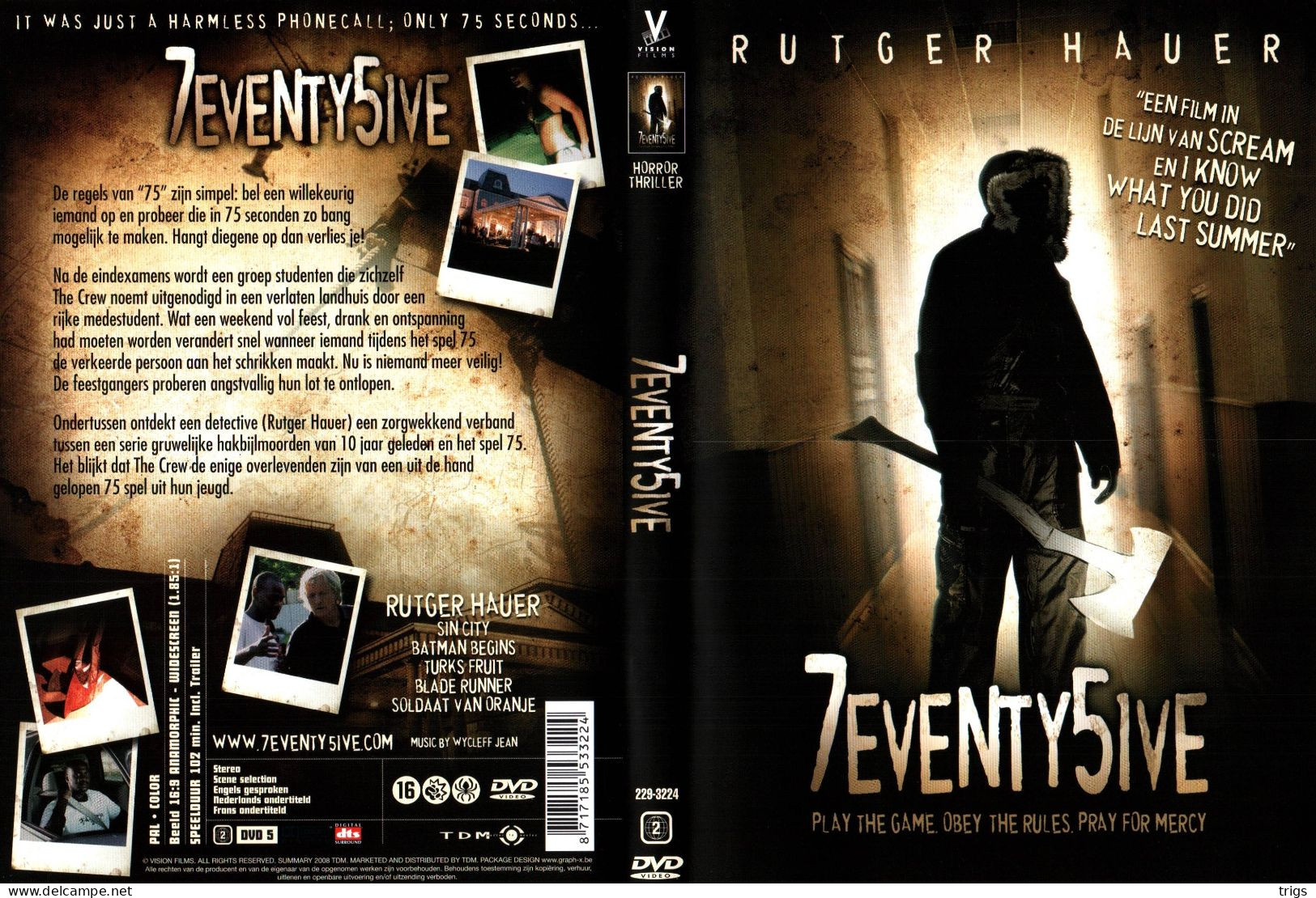 DVD - 7eventy5ive - Horreur