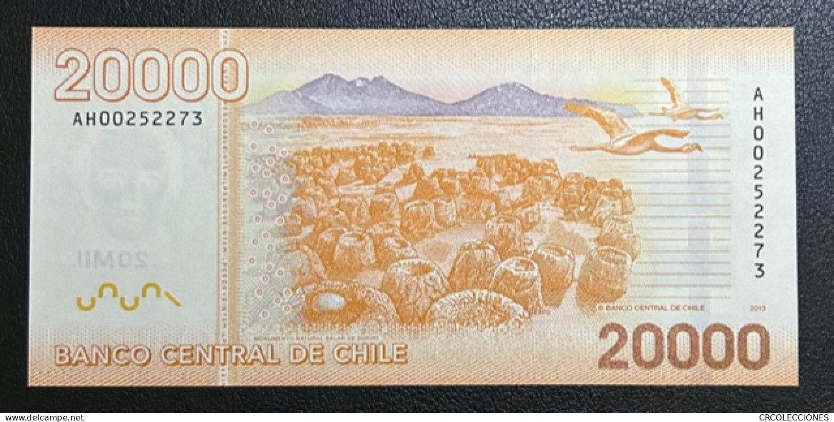 BILLETE CHILE 20.000 PESOS 2013 P-165d - Other - America