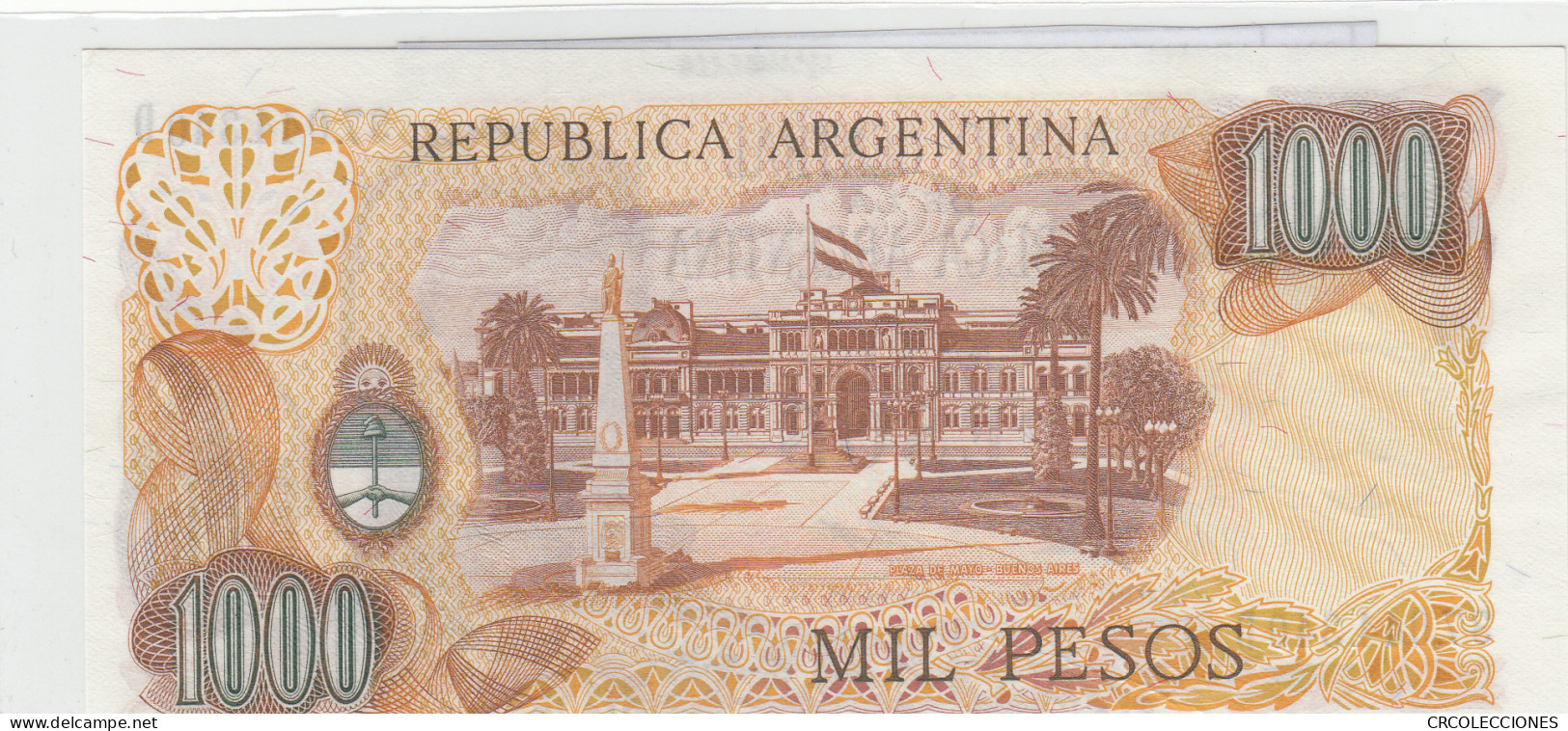 BILLETE ARGENTINA 1.000 PESOS 1976 P-304a N02046 - Other - America