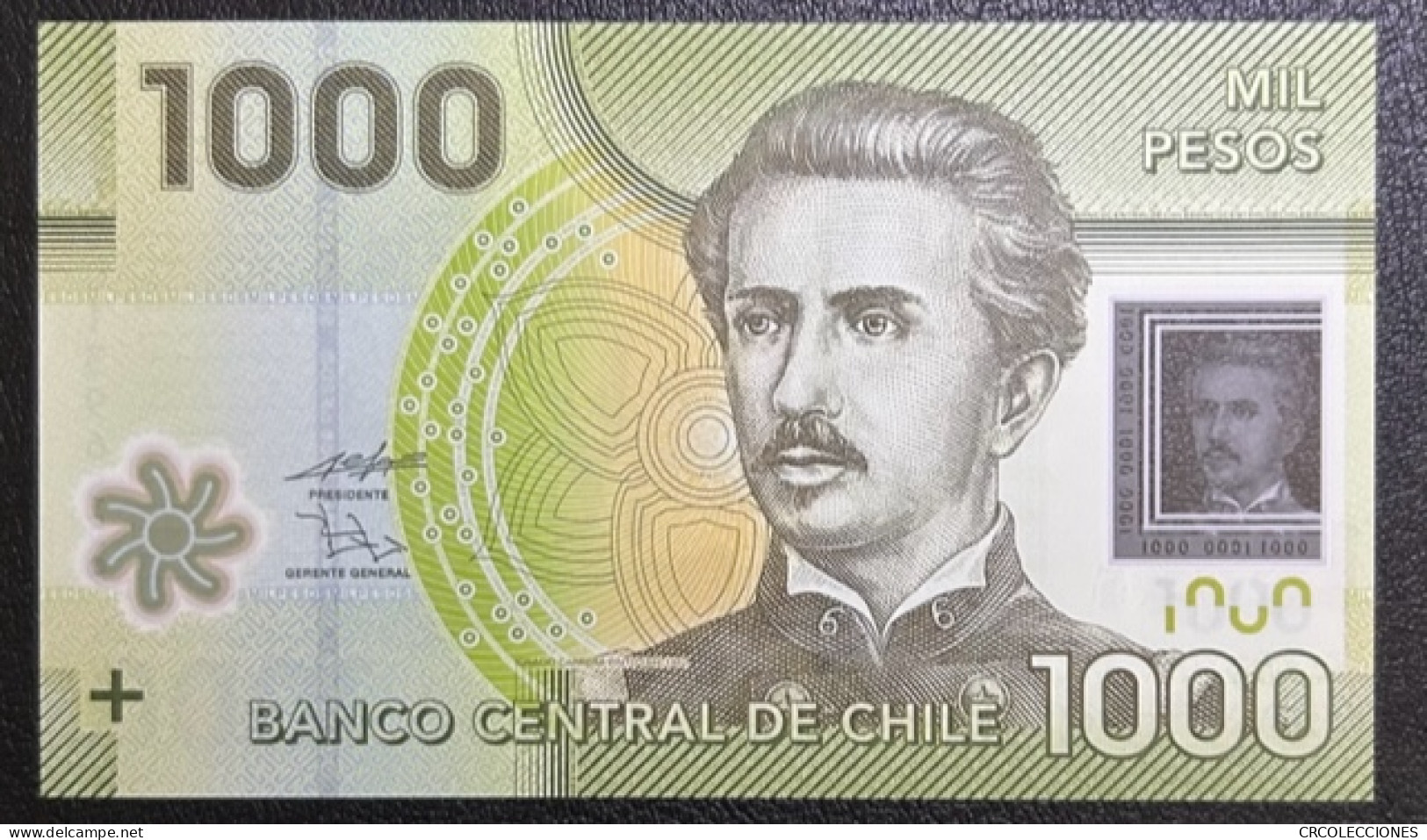 BILLETE CHILE 1.000 PESOS 2010 P-161a - Other - America