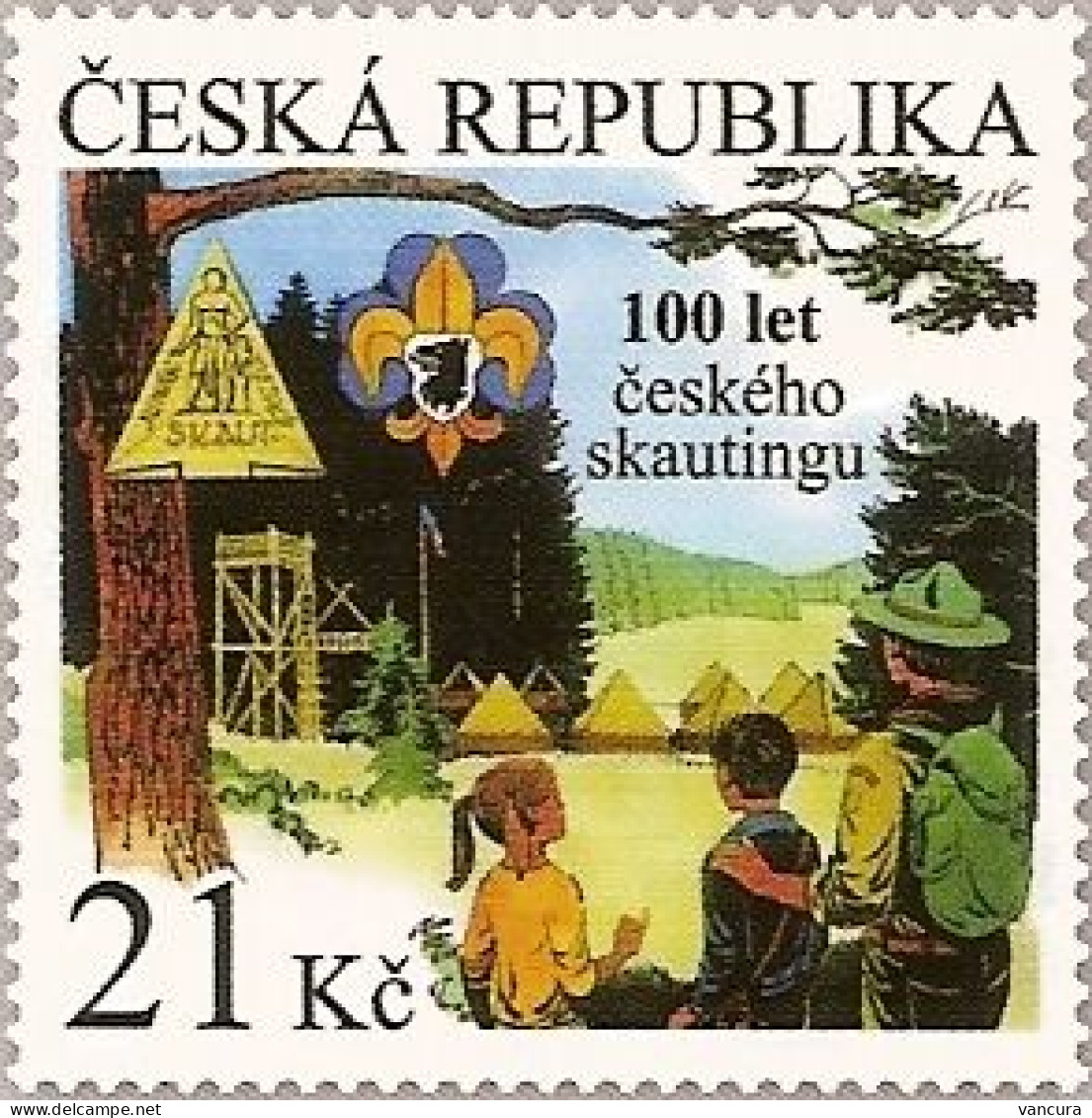 ** 718 Czech Republic Centenary Of The Czech Scout Movement 2012 - Ungebraucht