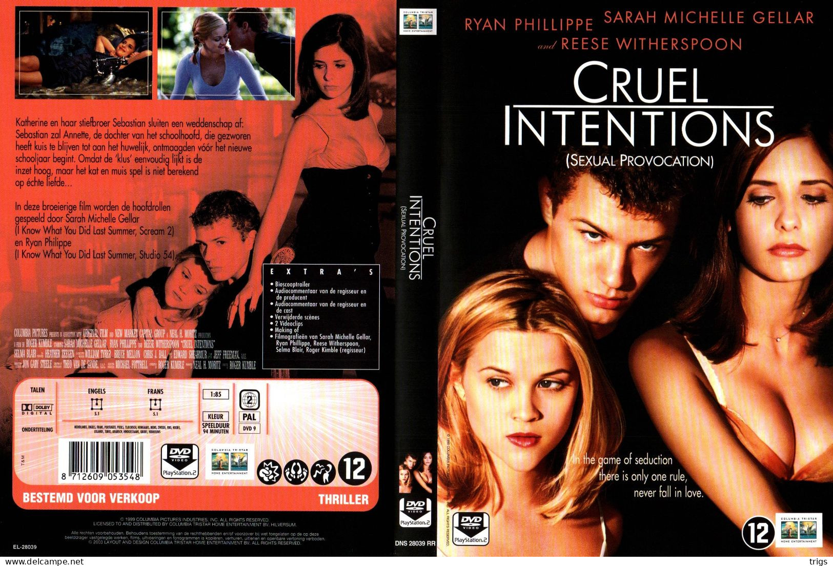 DVD - Cruel Intentions - Dramma