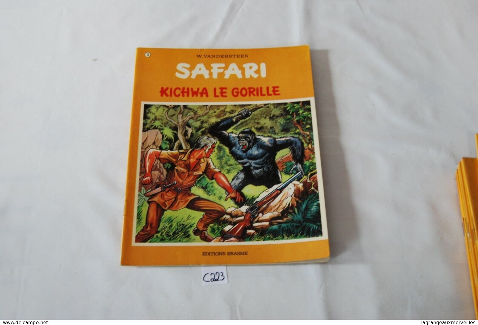 C223 Bande Dessinée - Safari - Kichwa Le Gorille - Tome 17 - Safari