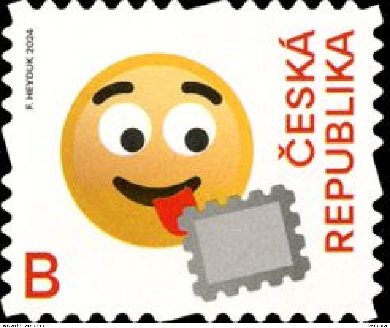1264 - 8 Czech Republic Emojis 2024 - Ungebraucht