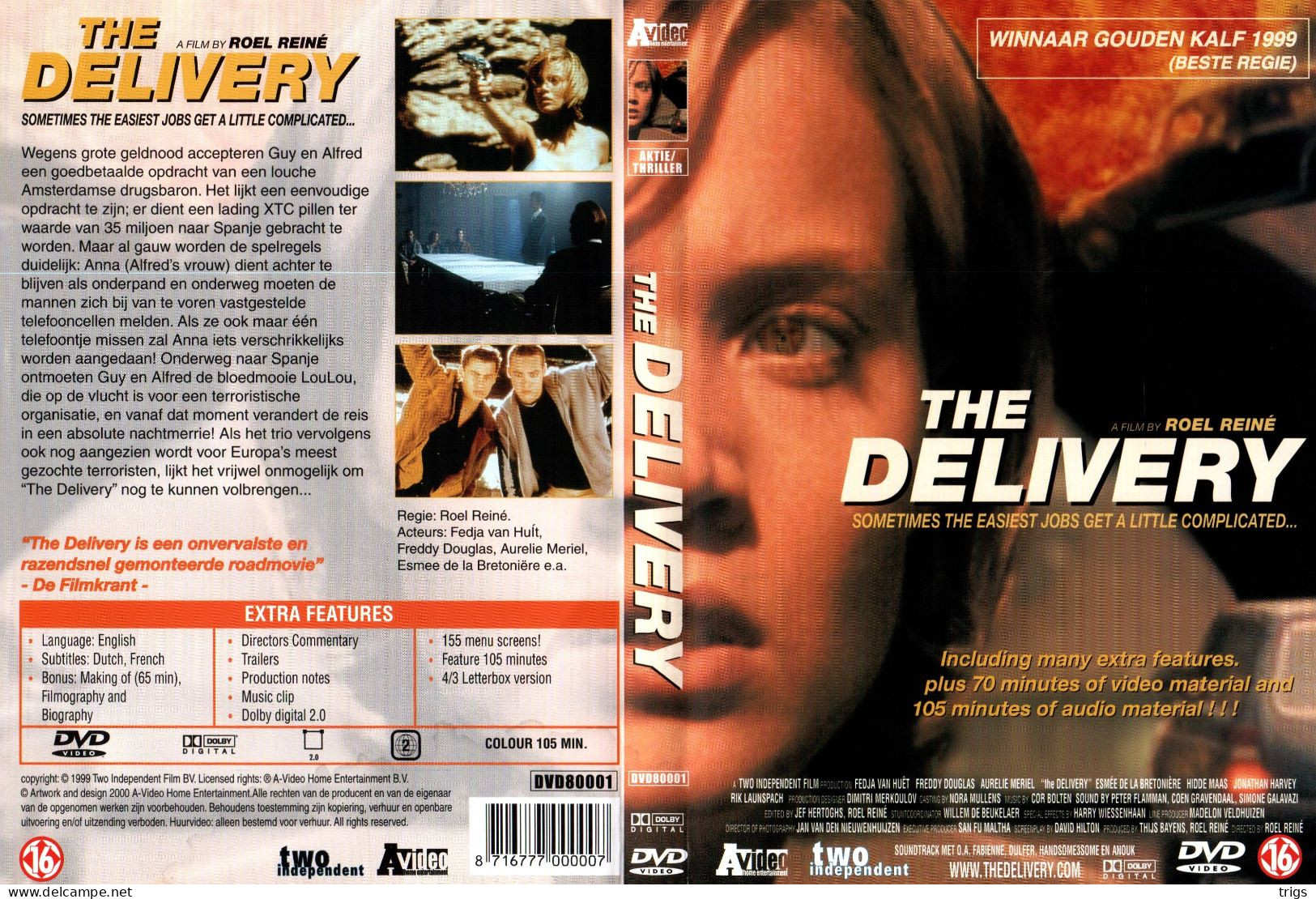 DVD - The Delivery - Action, Adventure