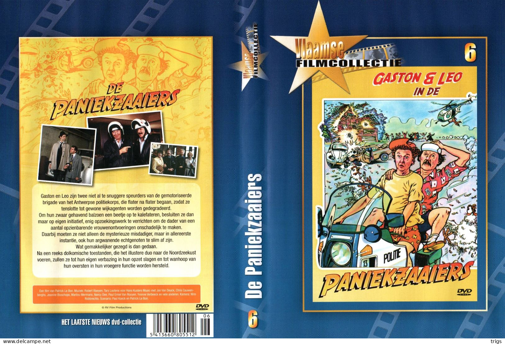 DVD - De Paniekzaaiers - Commedia