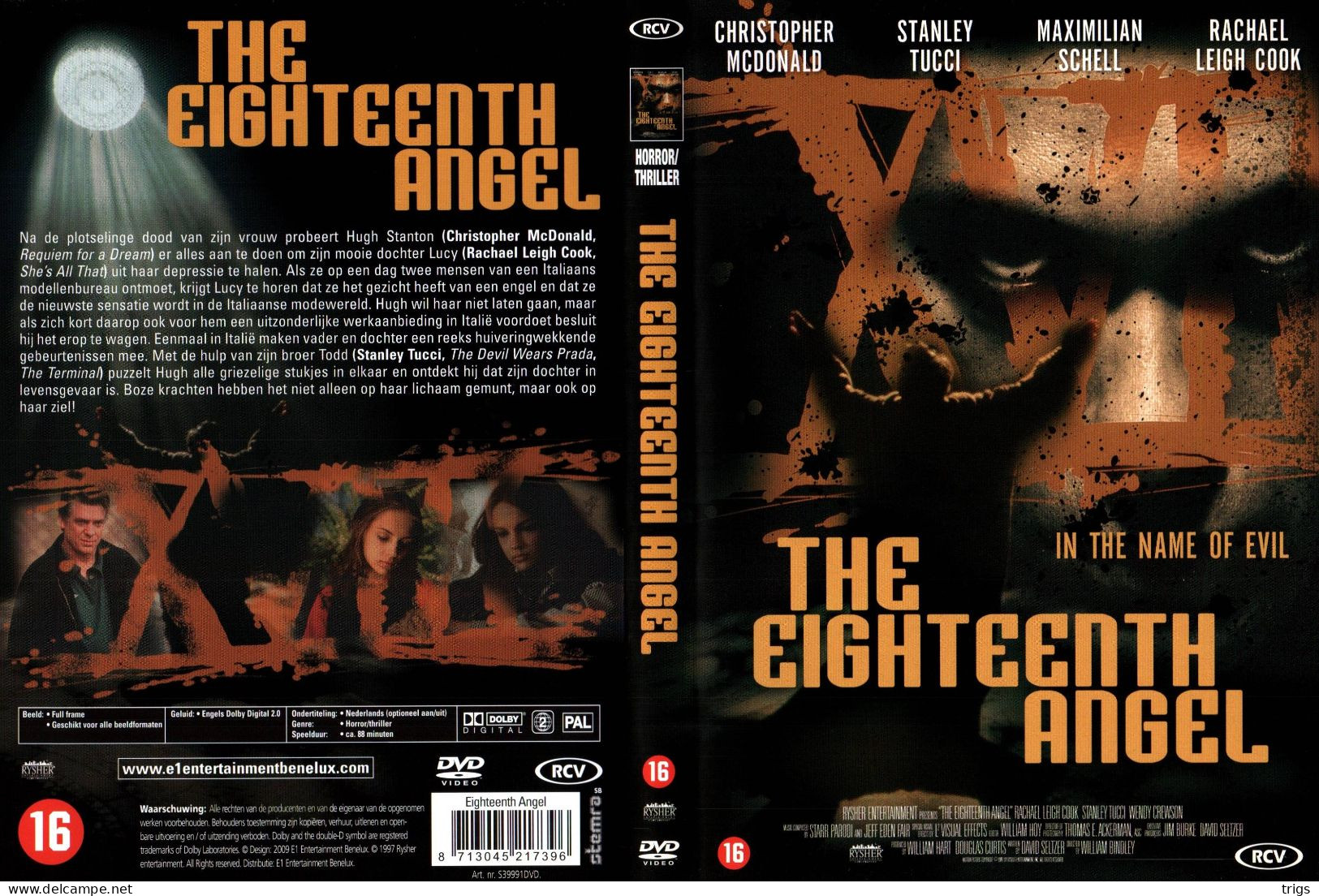 DVD - The Eighteenth Angel - Horror
