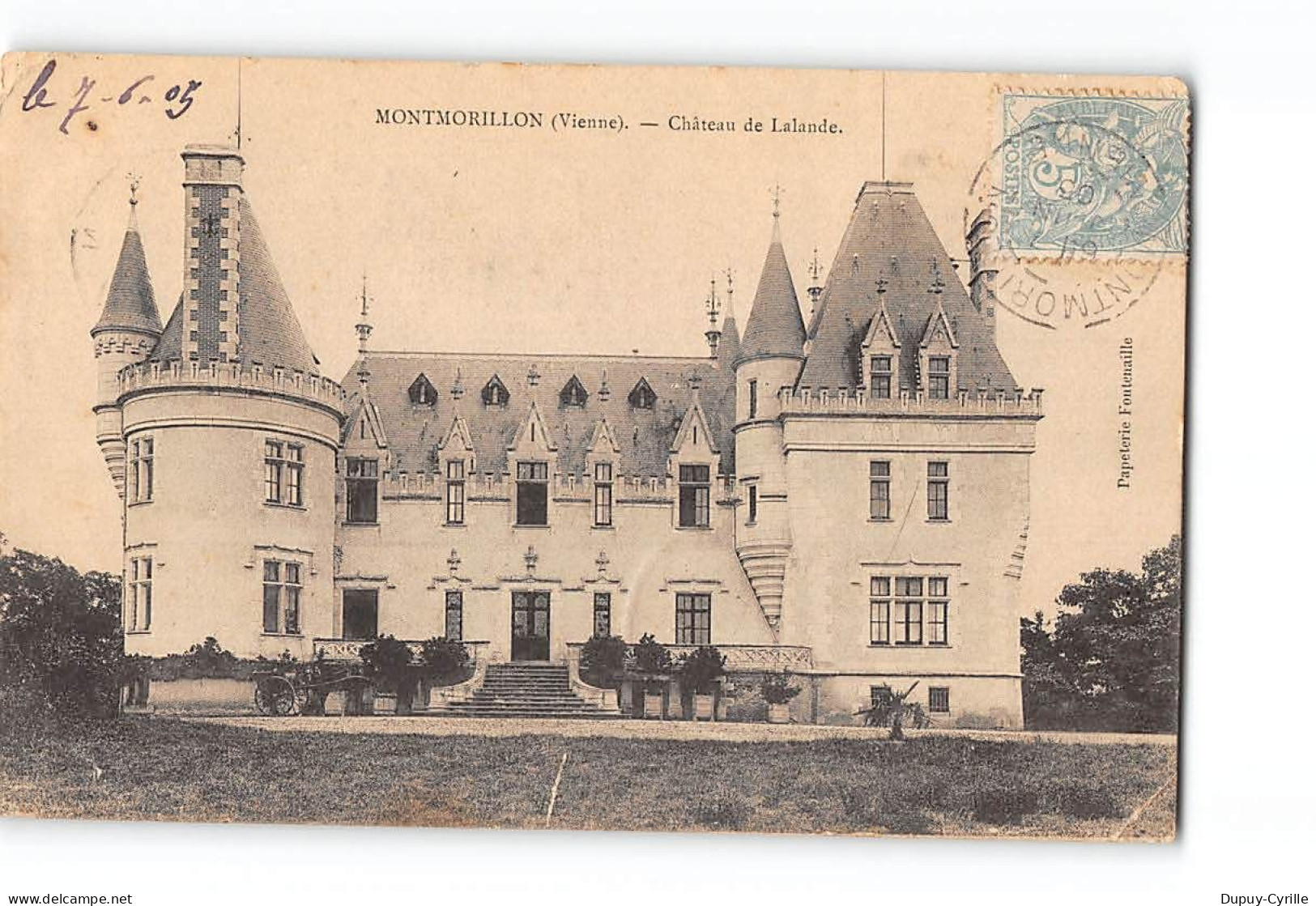 MONTMORILLON - Château De Lalande - Très Bon état - Montmorillon