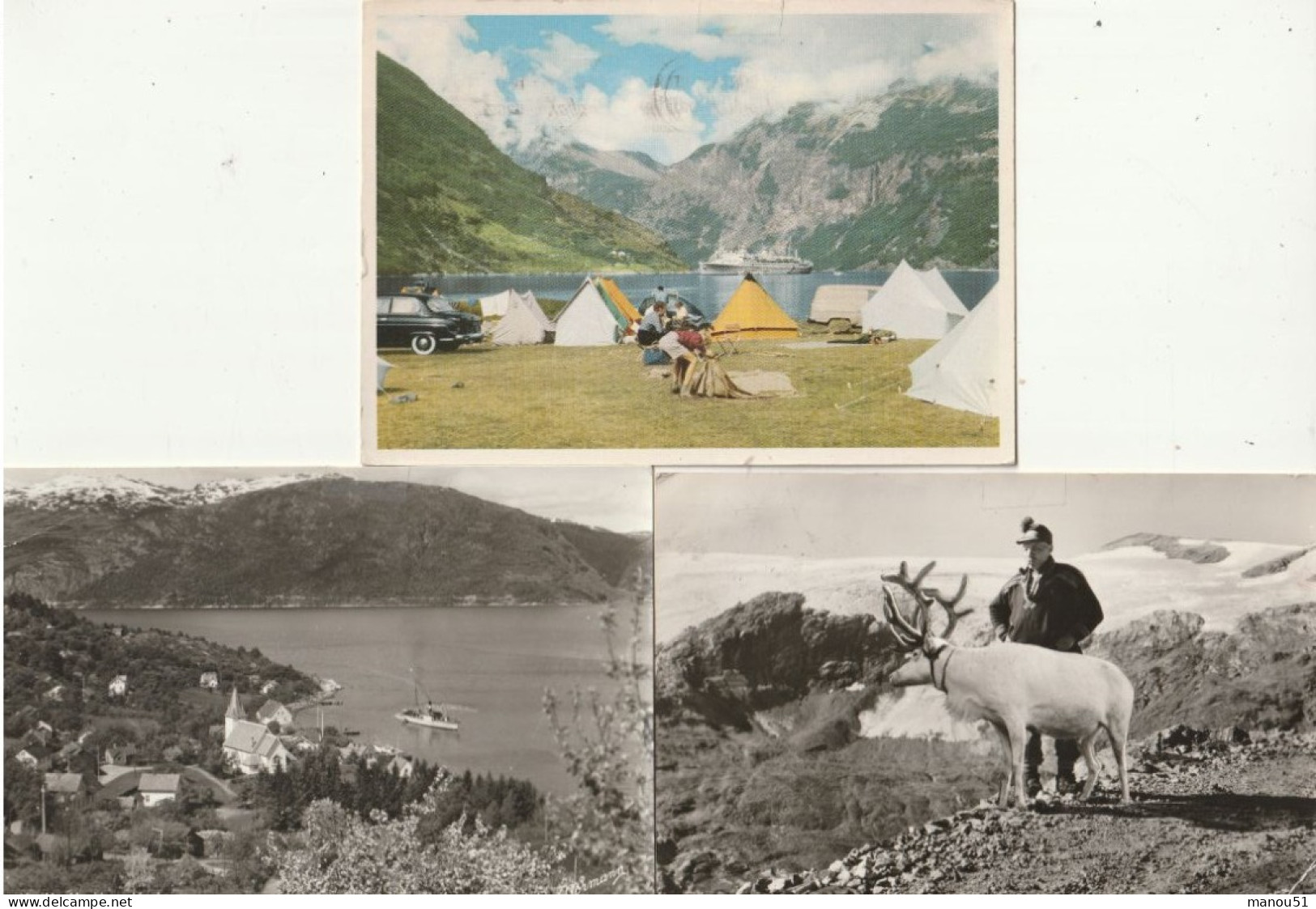 NORVEGE - Lot De 3 CPSM - Noruega