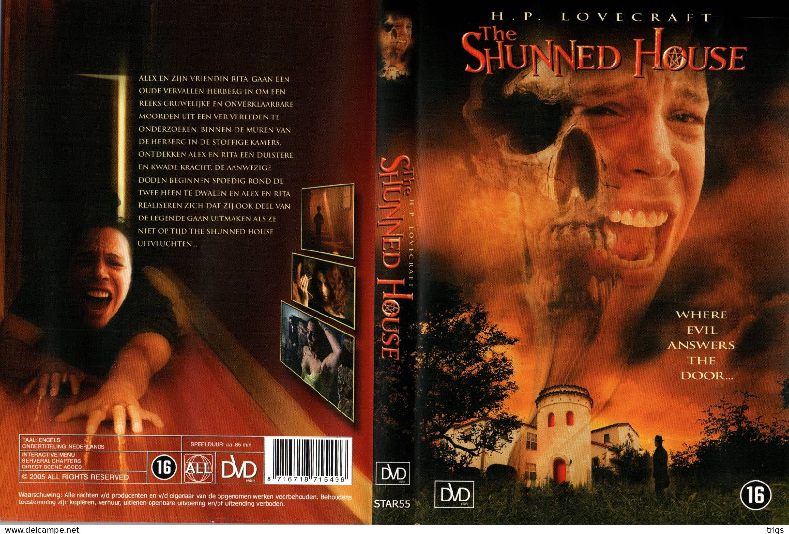 DVD -  The Shunned House - Horreur