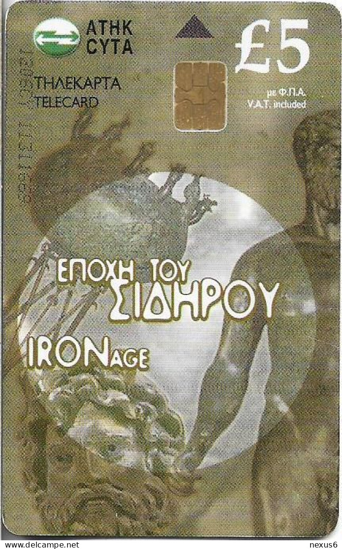 Cyprus - Cyta (Chip) - Iron Age (No Notch) - 1206CY-A - 08.2006, 10.000ex, Used - Chypre