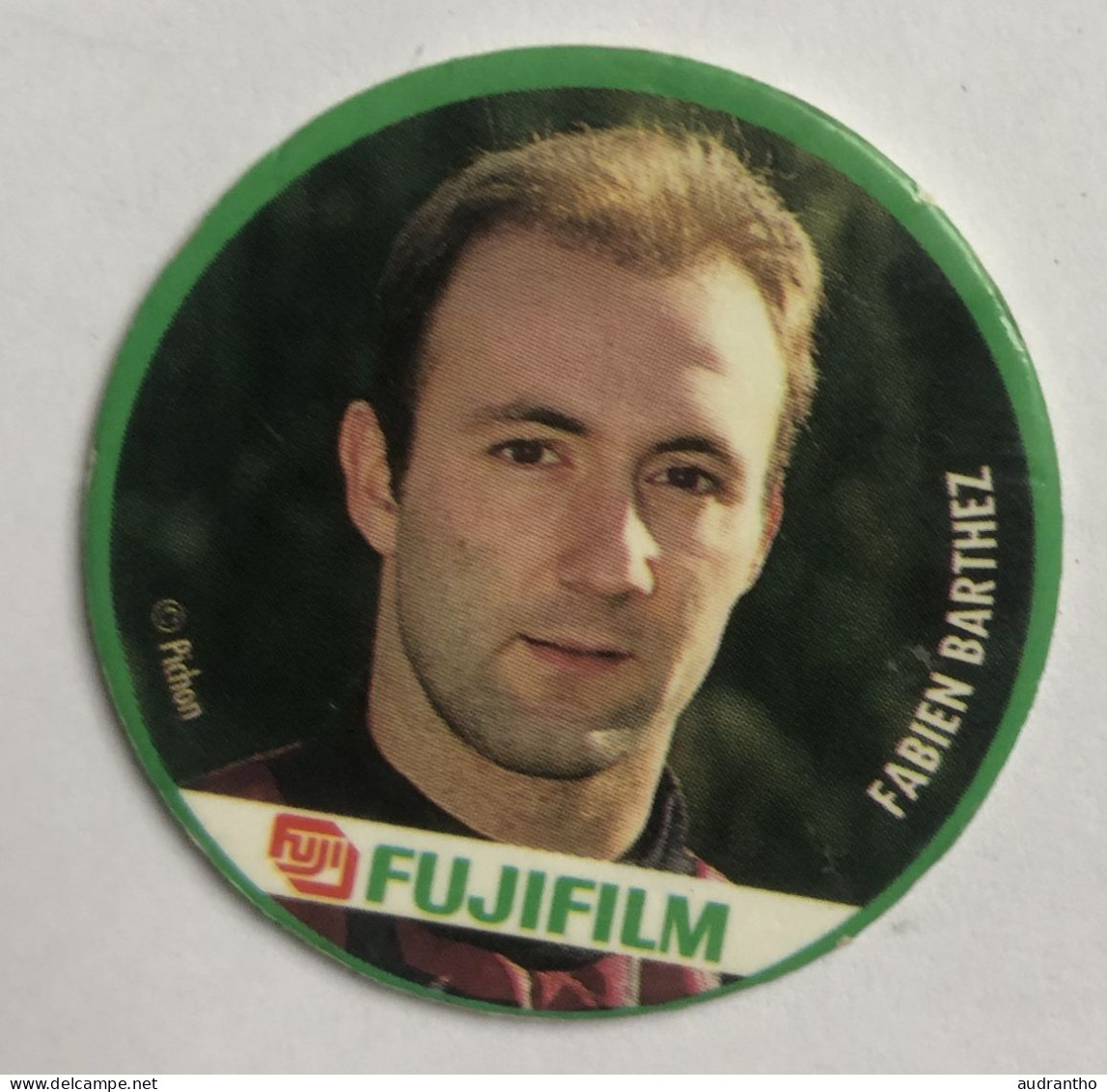 Pog Foot FABIEN BARTHEZ Fujifilm équipe De France De Football - Tarjetas