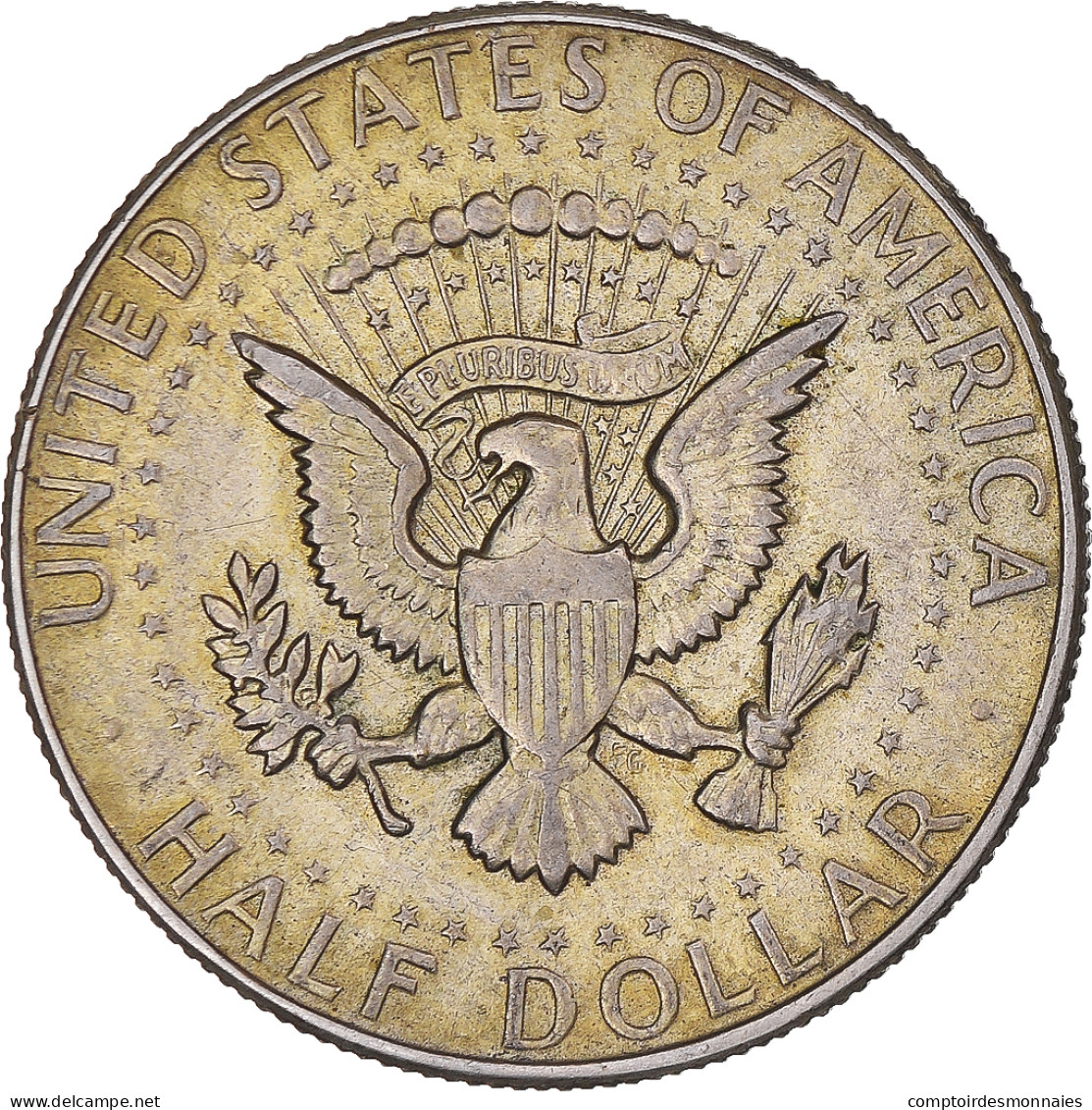 Monnaie, États-Unis, Kennedy, Half Dollar, 1968, Denver, TTB+, Argent, KM:202a - 1964-…: Kennedy