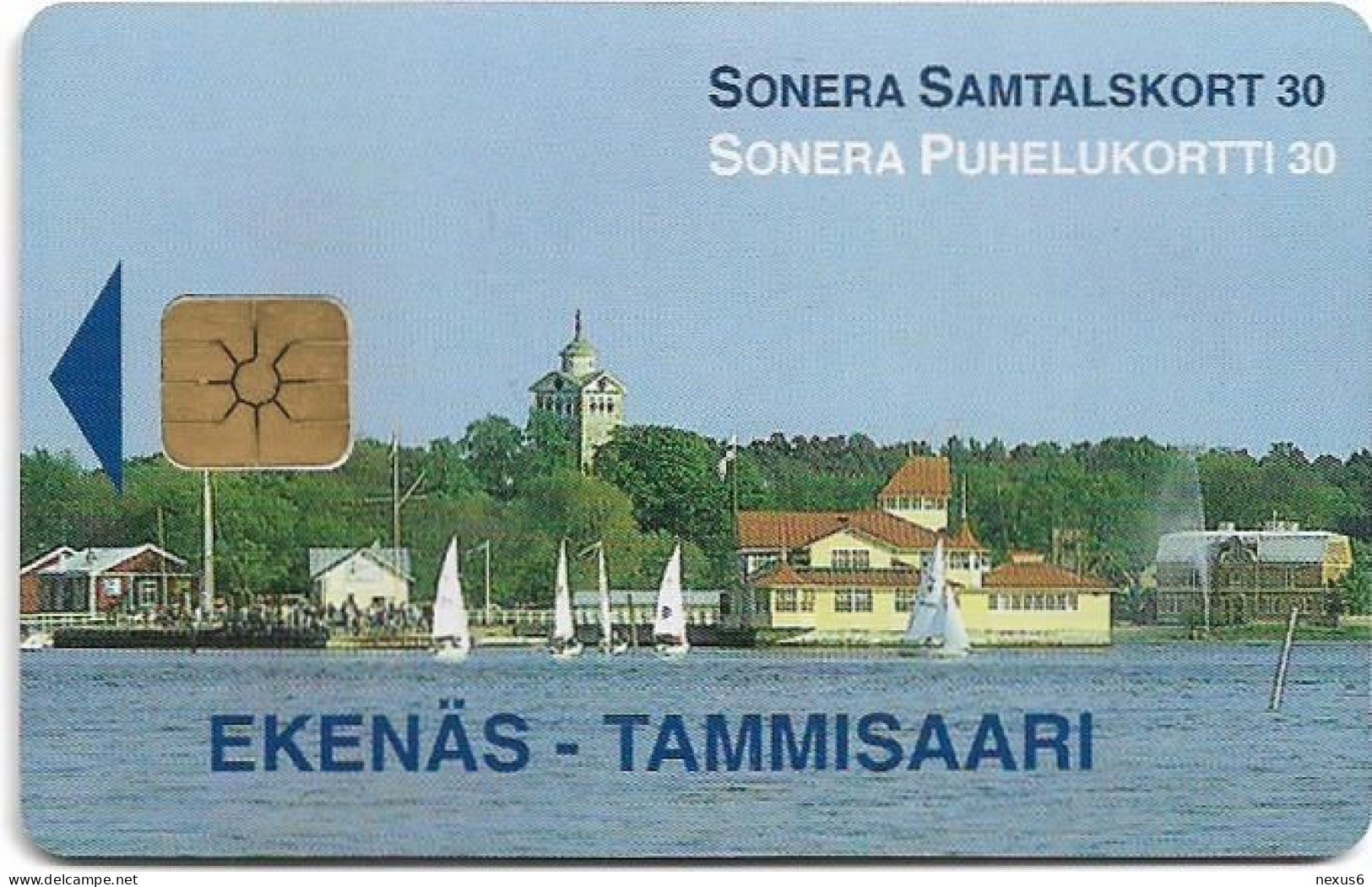 Finland - Sonera (Chip) - D Series - Ekenäs, Tammisaari, Chip GD04, 05.1999, 30U, 10.000ex, Used - Finnland