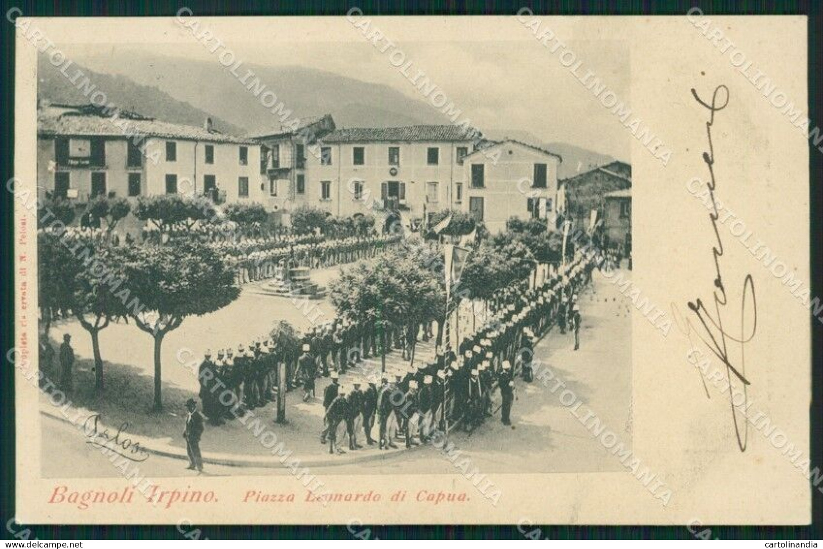 Avellino Bagnoli Irpino Militari Cartolina XB3348 - Avellino