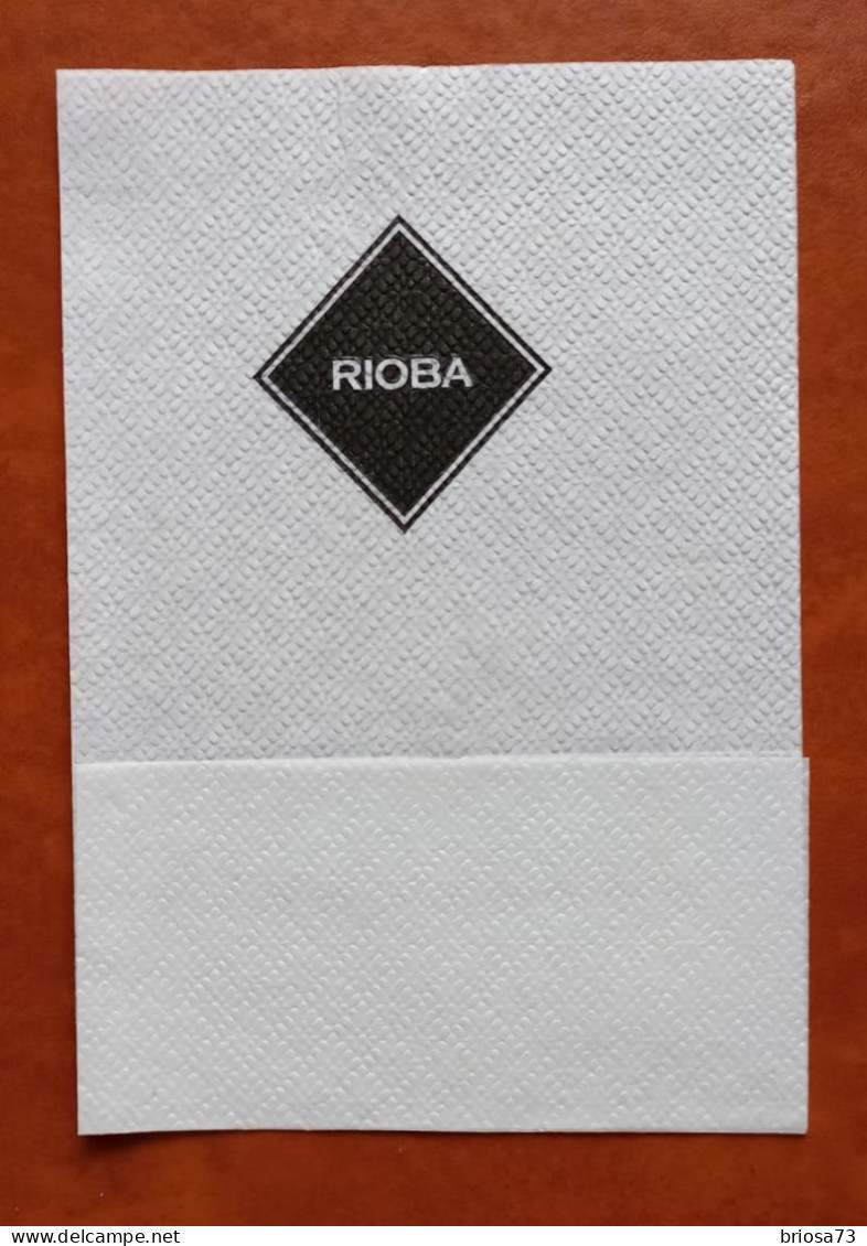 Serviette En Papier. Marque De Café Rioba. Portugal - Tovaglioli Bar-caffè-ristoranti