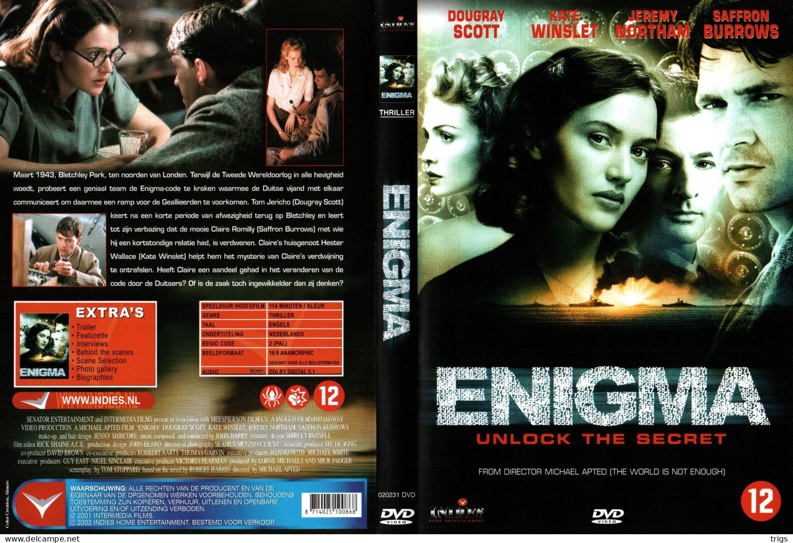 DVD - Enigma - Policiers