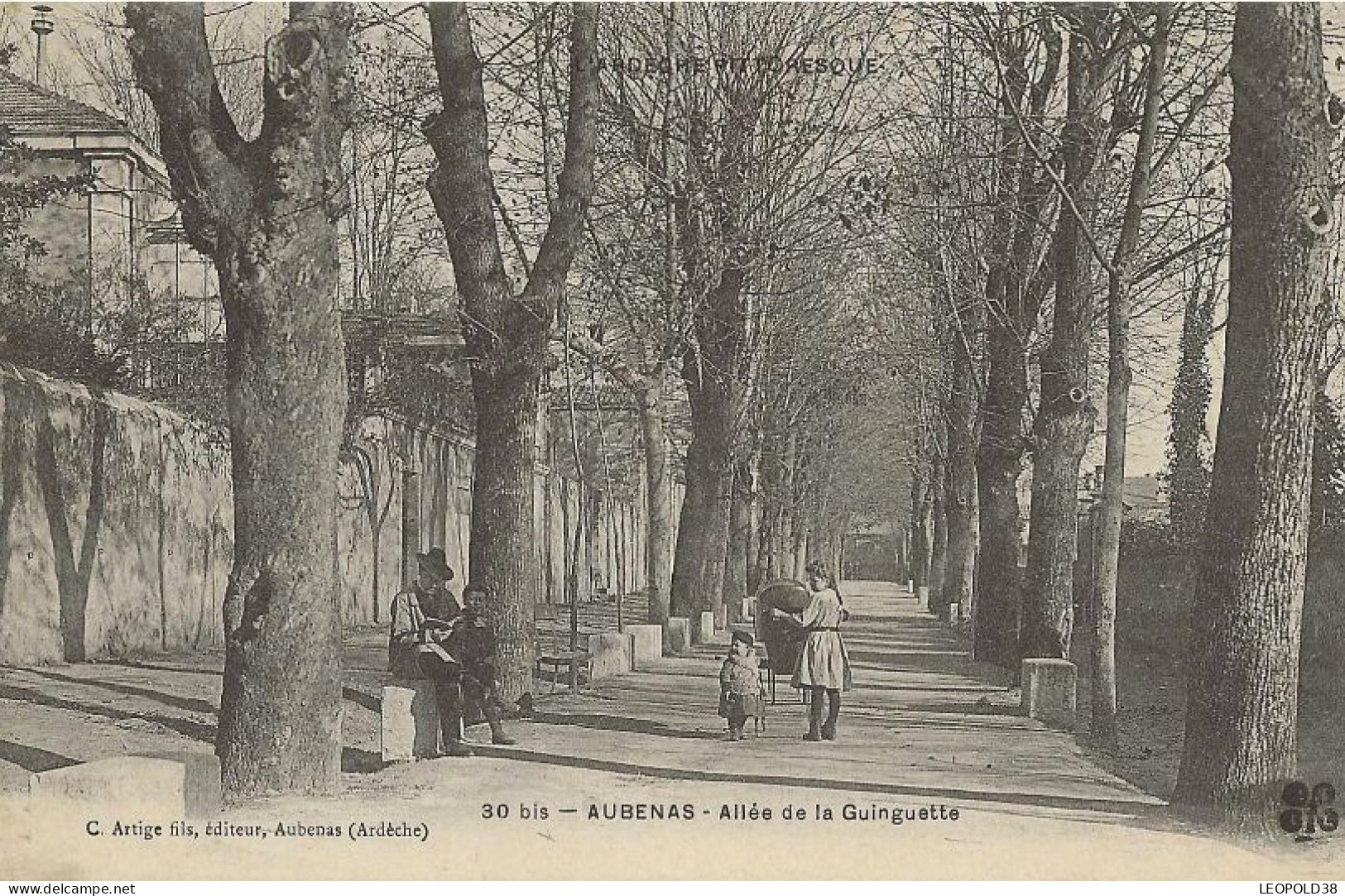 AUBENAS Allée De La Guinguette - Aubenas