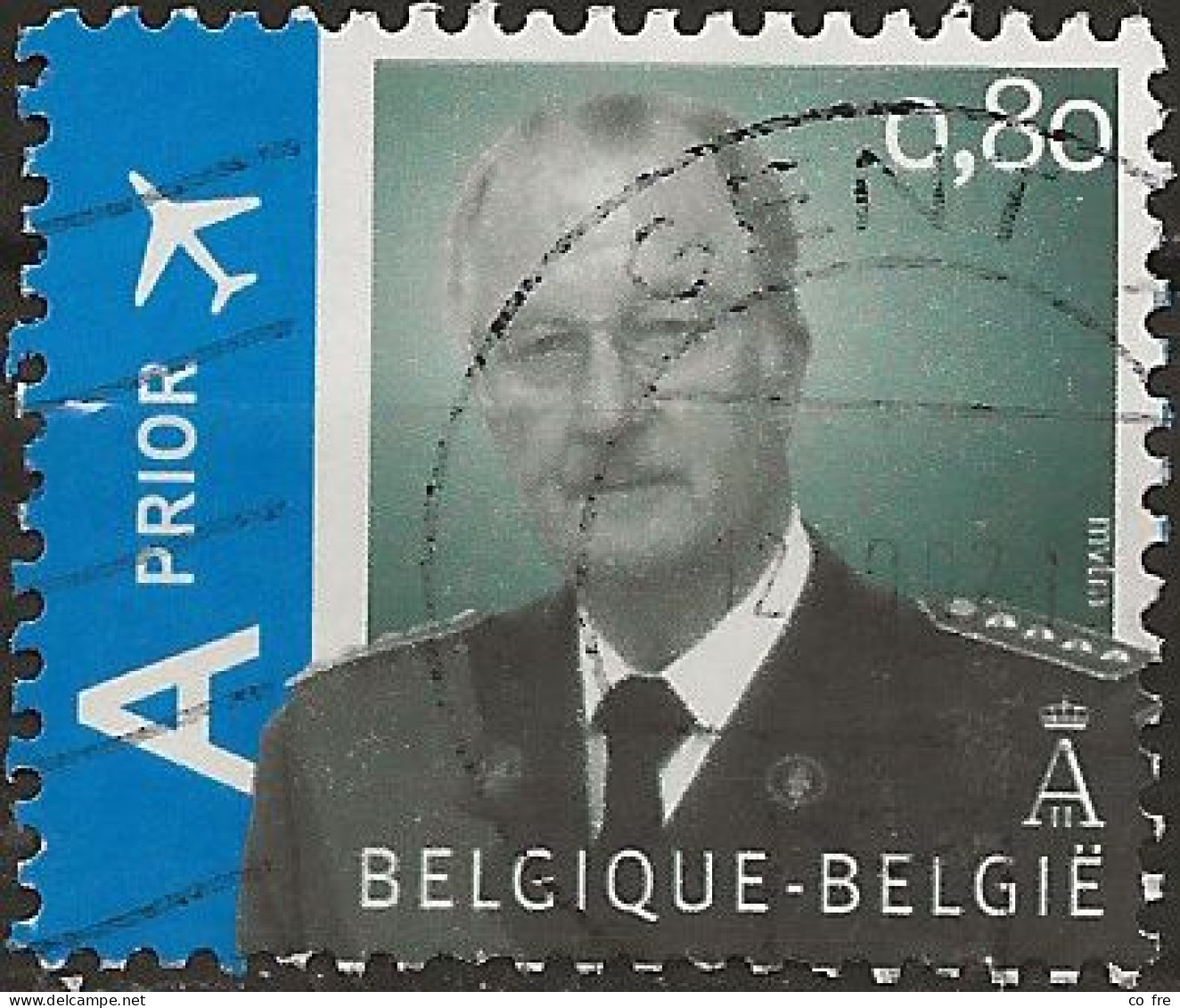 Belgique N°3597 (ref.2) - 1993-2013 Roi Albert II (MVTM)