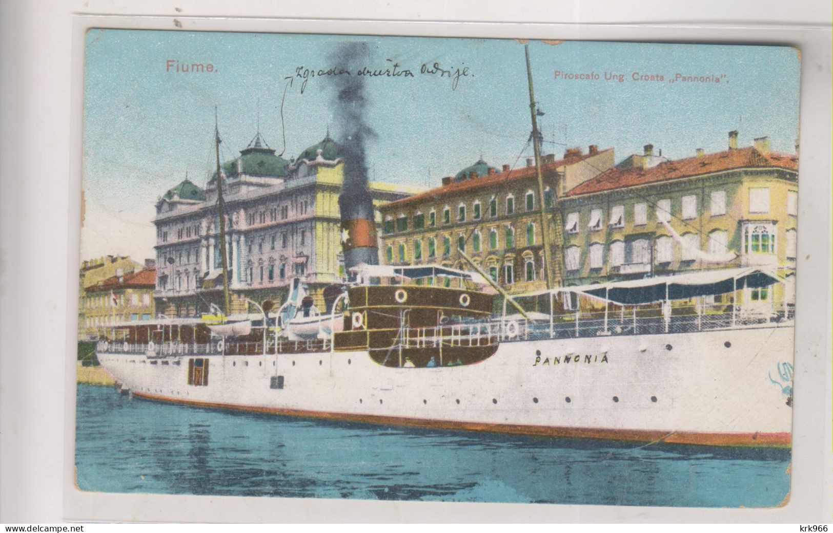 CROATIA RIJEKA FIUME Nice Postcard - Kroatien