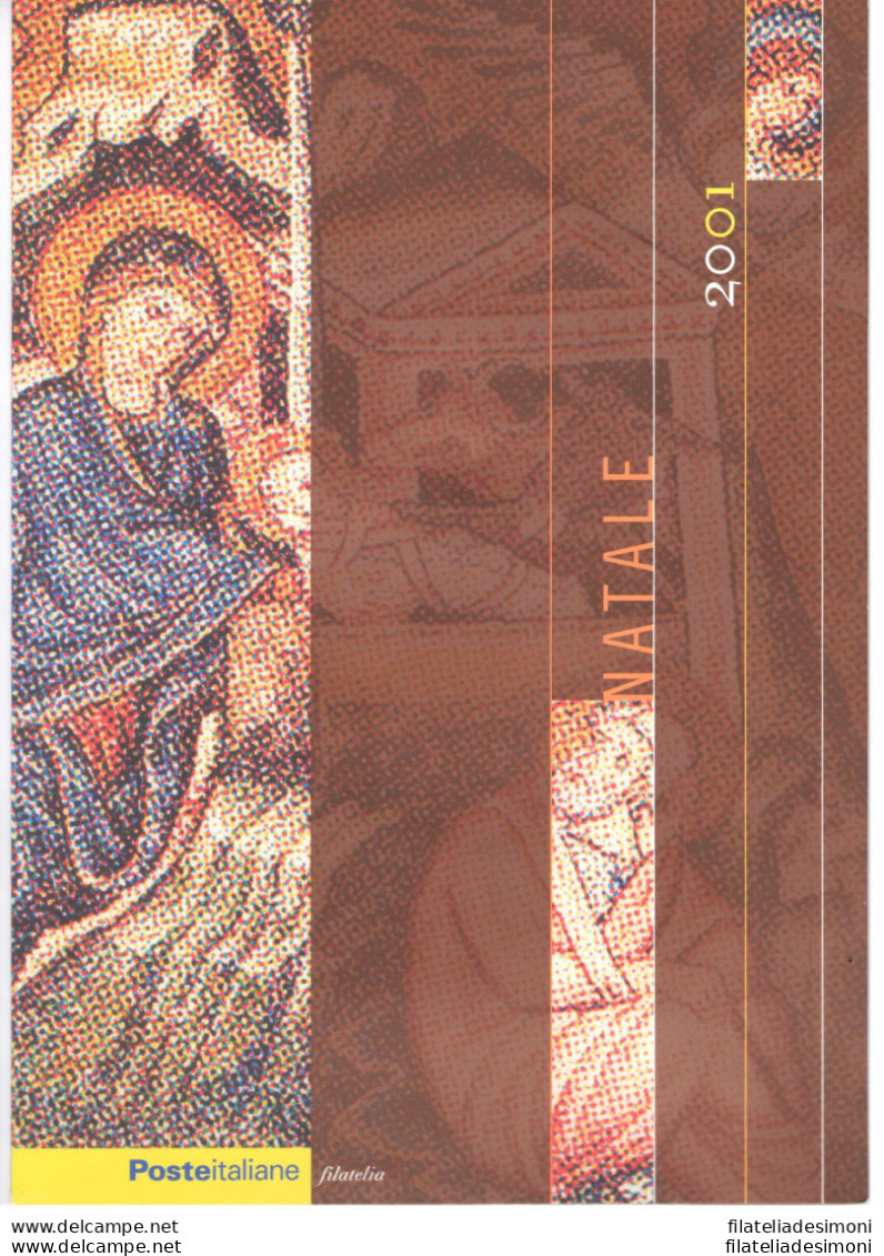 2001 Italia - Repubblica , Folder - Natale N° 29 MNH** - Paquetes De Presentación
