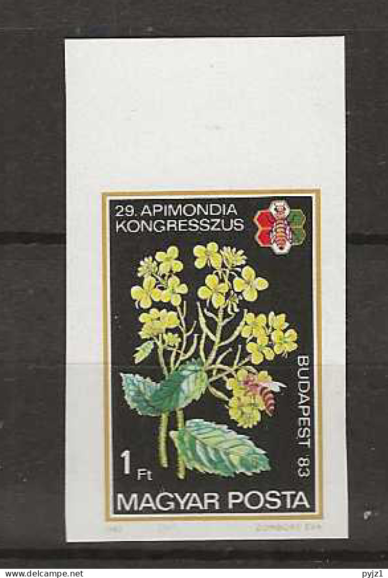 1983 MNH Hungary Mi 3631B  Imperforated Postfris** - Unused Stamps