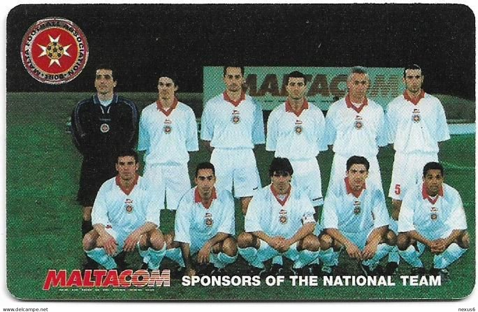 Malta - Maltacom - Malta Football Association 100 Years, 08.2000, 57U, 10.000ex, Used - Malte