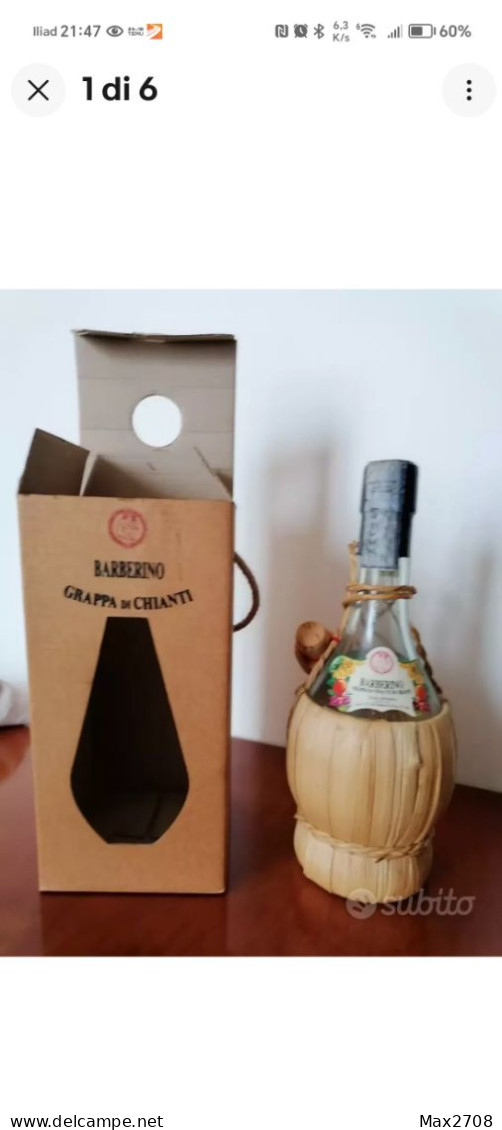 Barberino Grappa Da Vinacce Di Chianti Anni 80 - Alcoolici