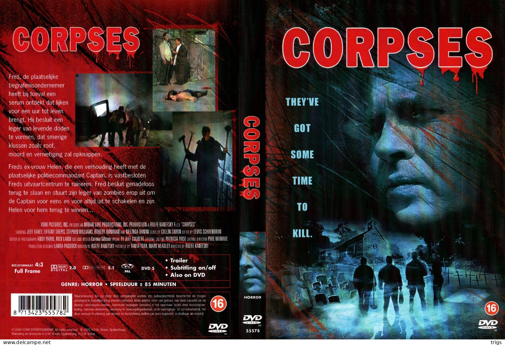 DVD -  Corpses - Horreur