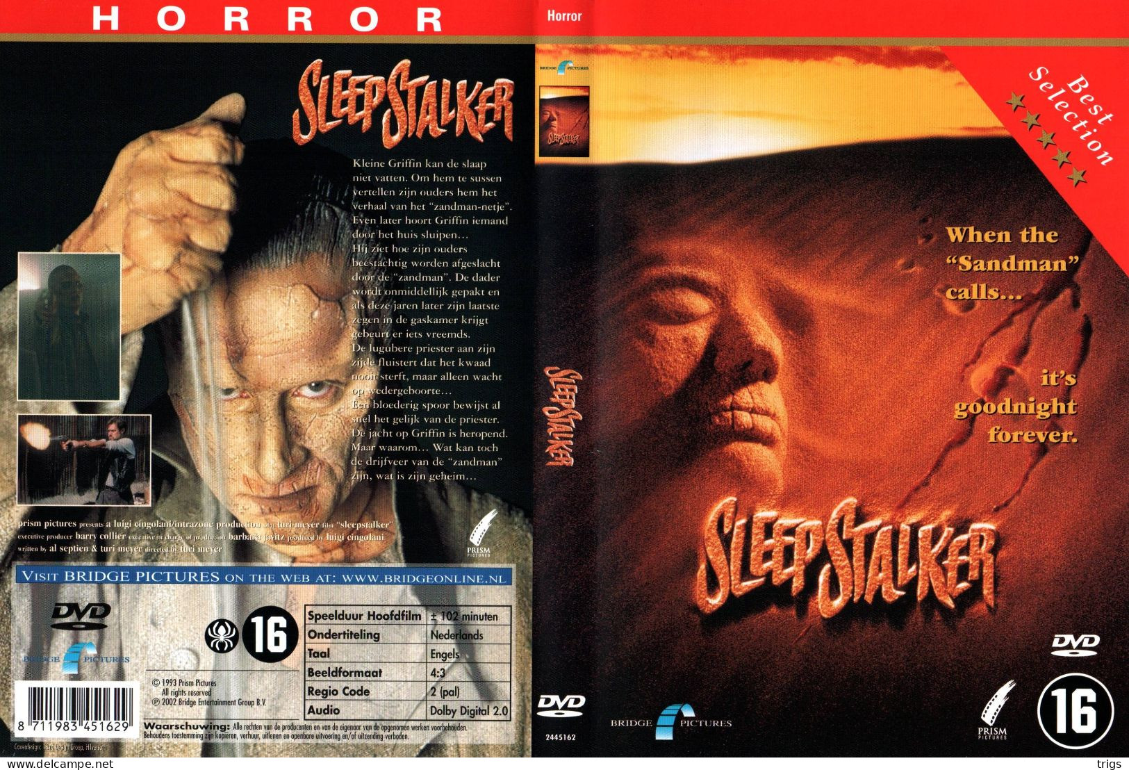 DVD - Sleep Stalker - Horror