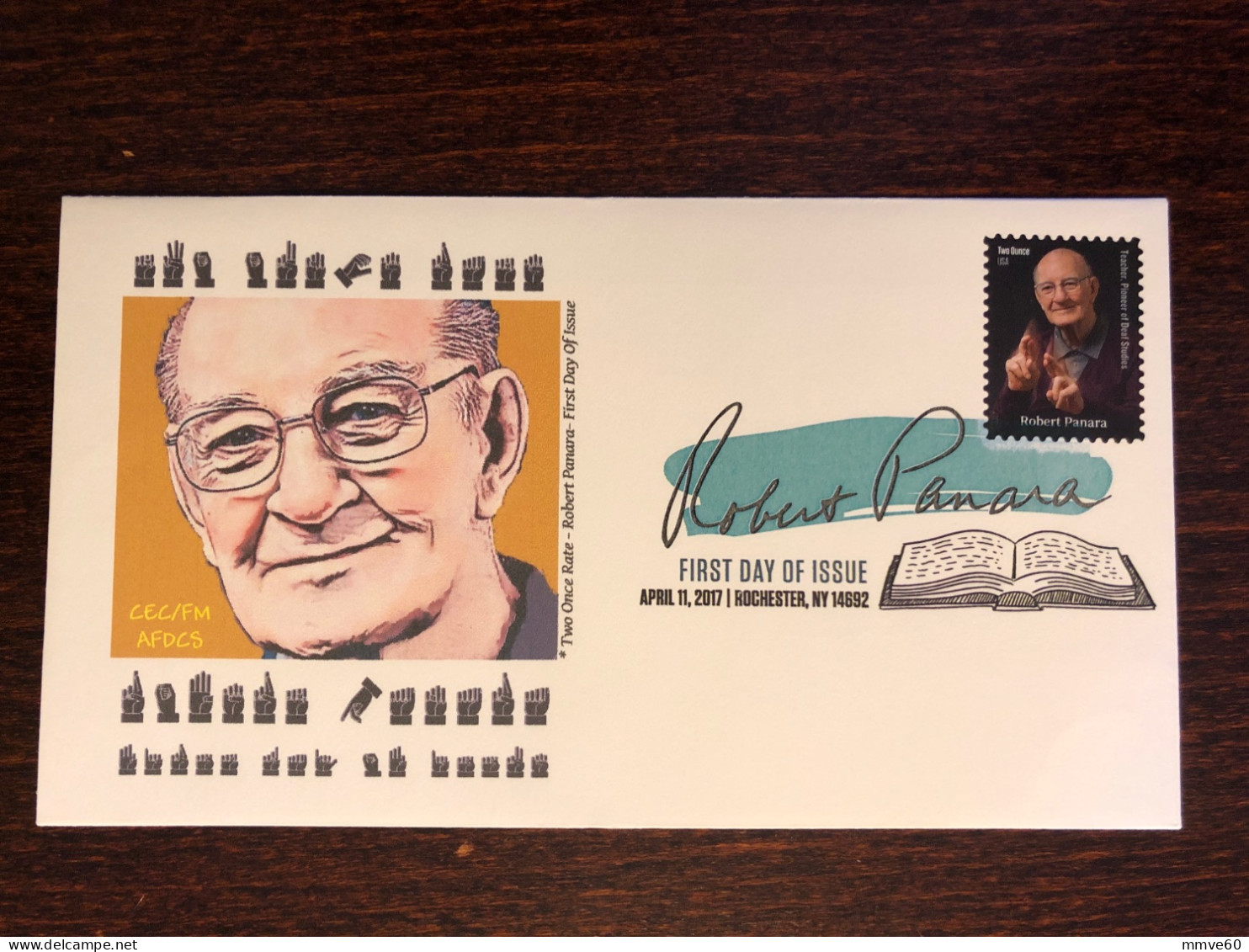USA FDC COVER 2017 YEAR SIGN LANGUAGE DOCTOR PANARA DEAF PEOPLE HEALTH MEDICINE STAMPS - 2011-...