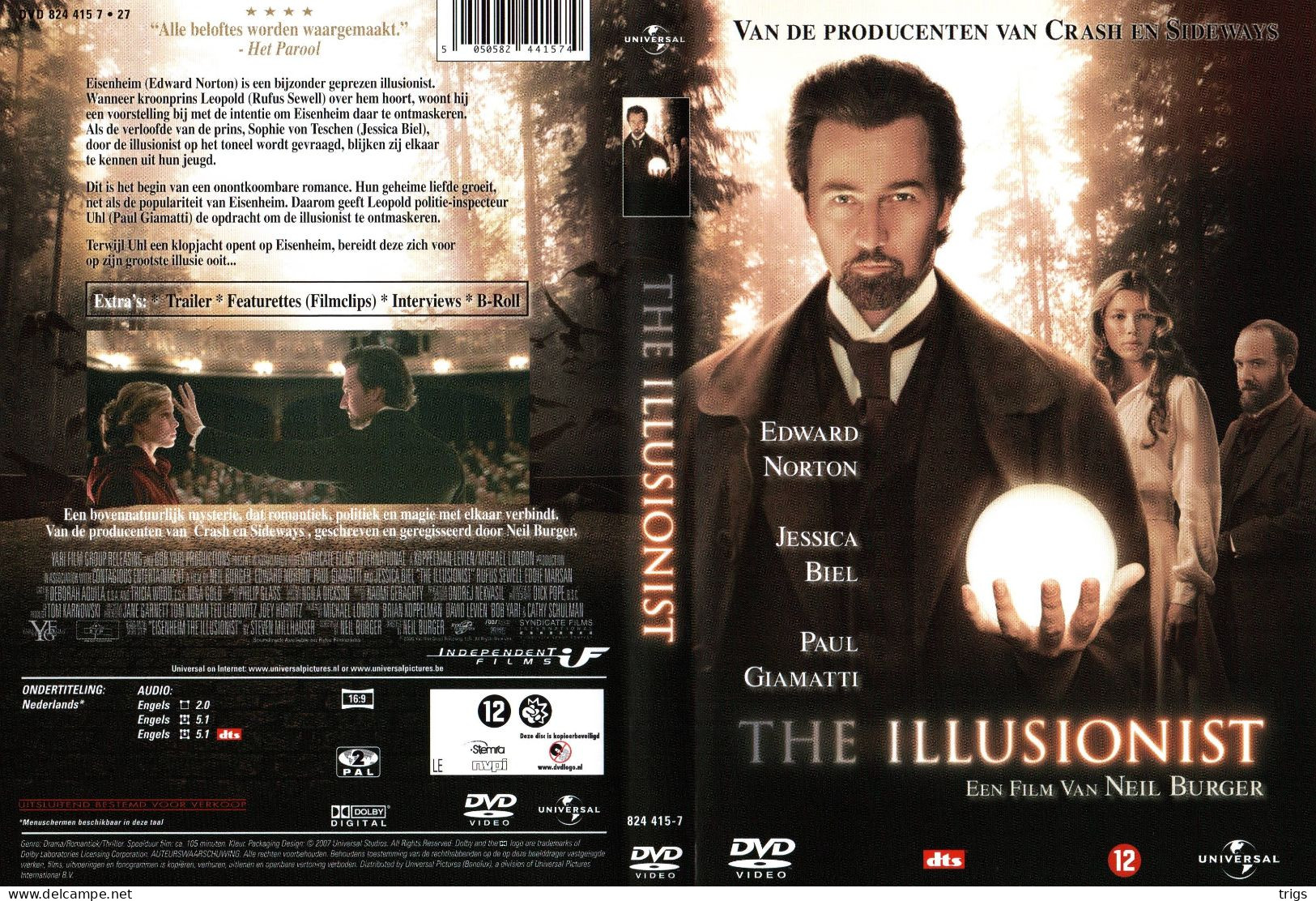 DVD - The Illusionist - Dramma