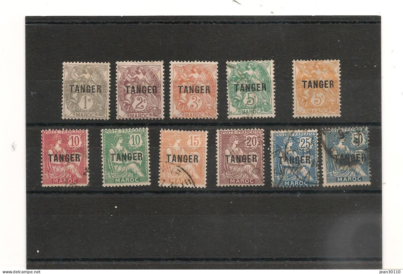 MAROC 1918/24 N° : 80/89-94 Oblitérés Et * Cote: 29,00 € - Used Stamps