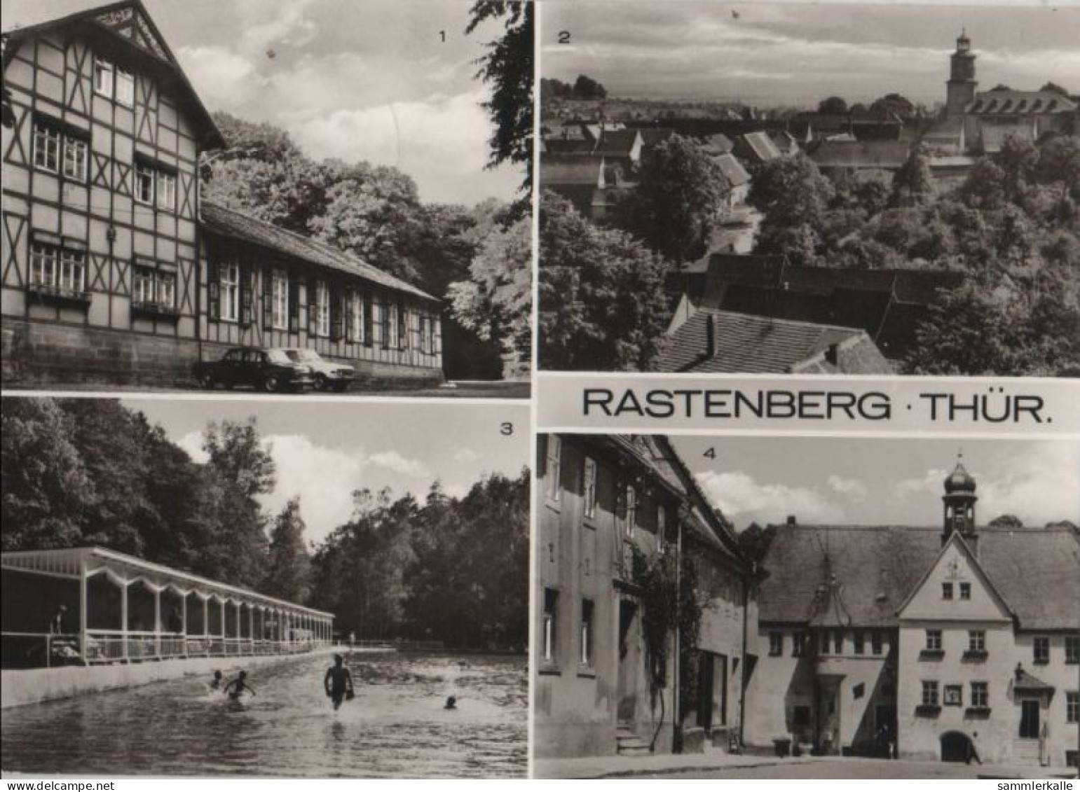 78172 - Rastenberg - U.a. Übersicht - 1978 - Sömmerda