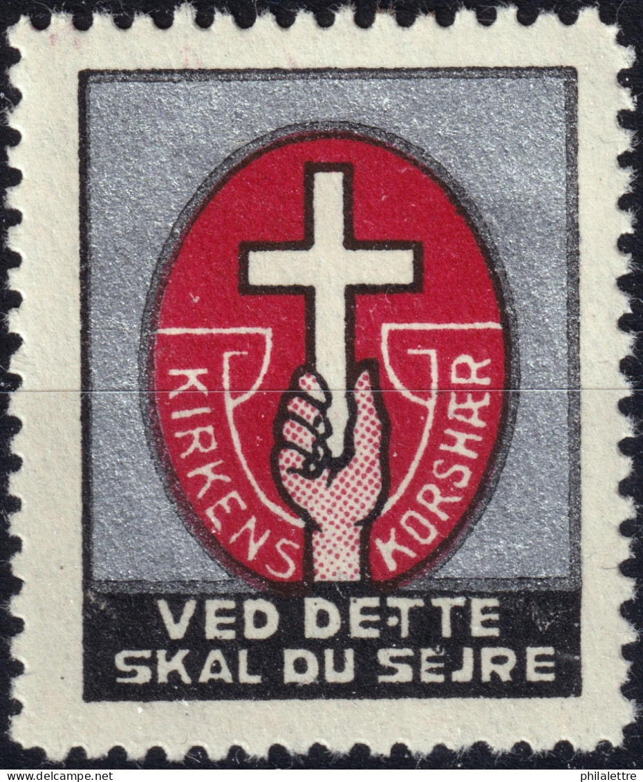 DANEMARK / DENMARK - 1934 Poster Stamp For The DANISH CHURCH - Mint* - Christianisme