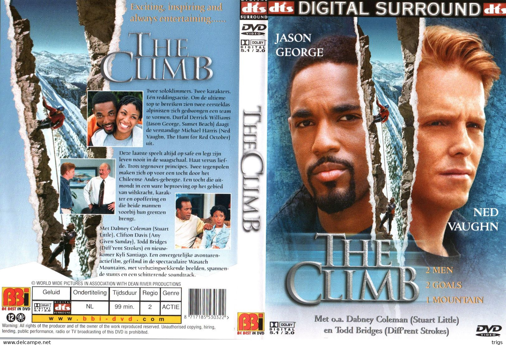 DVD - The Climb - Action, Adventure