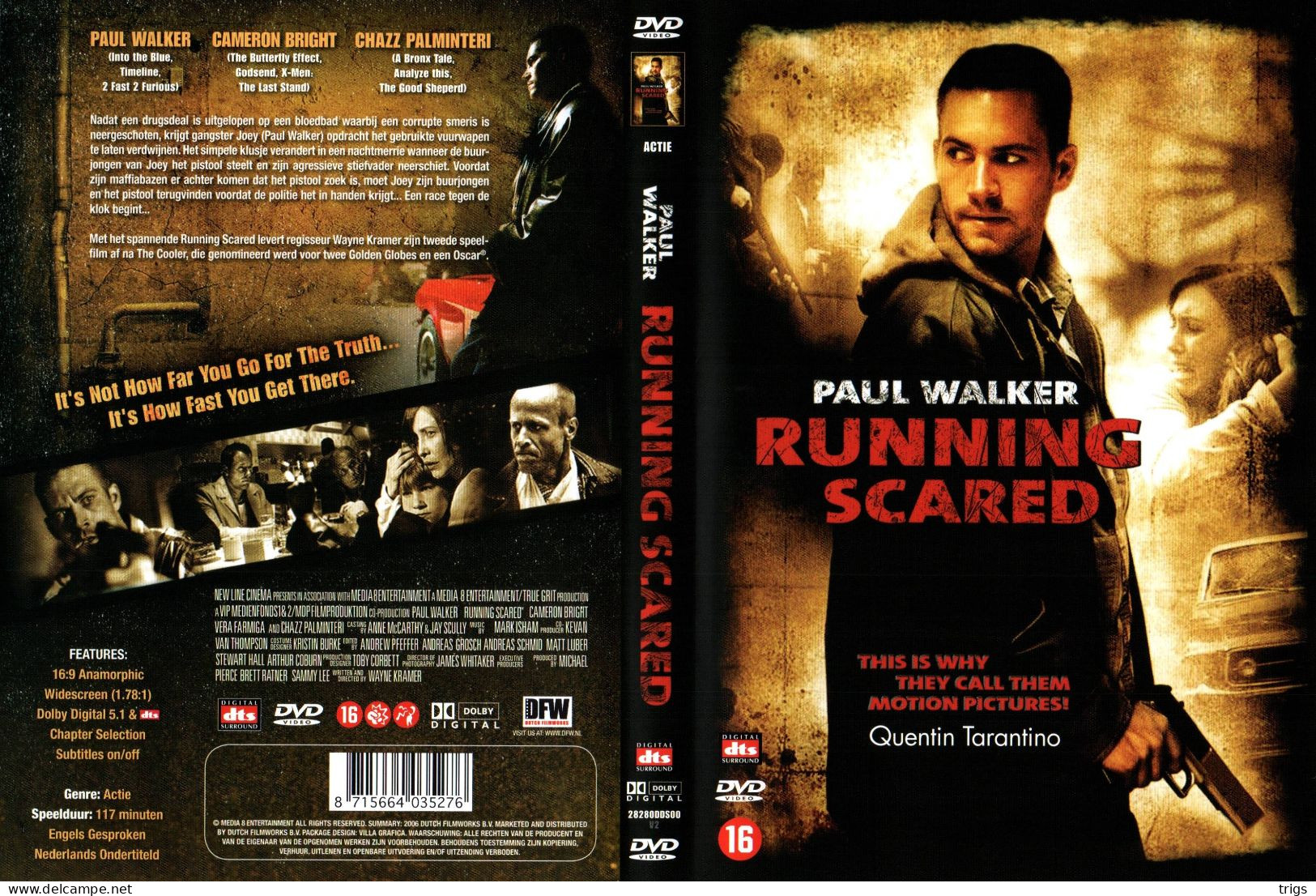 DVD - Running Scared - Action, Adventure