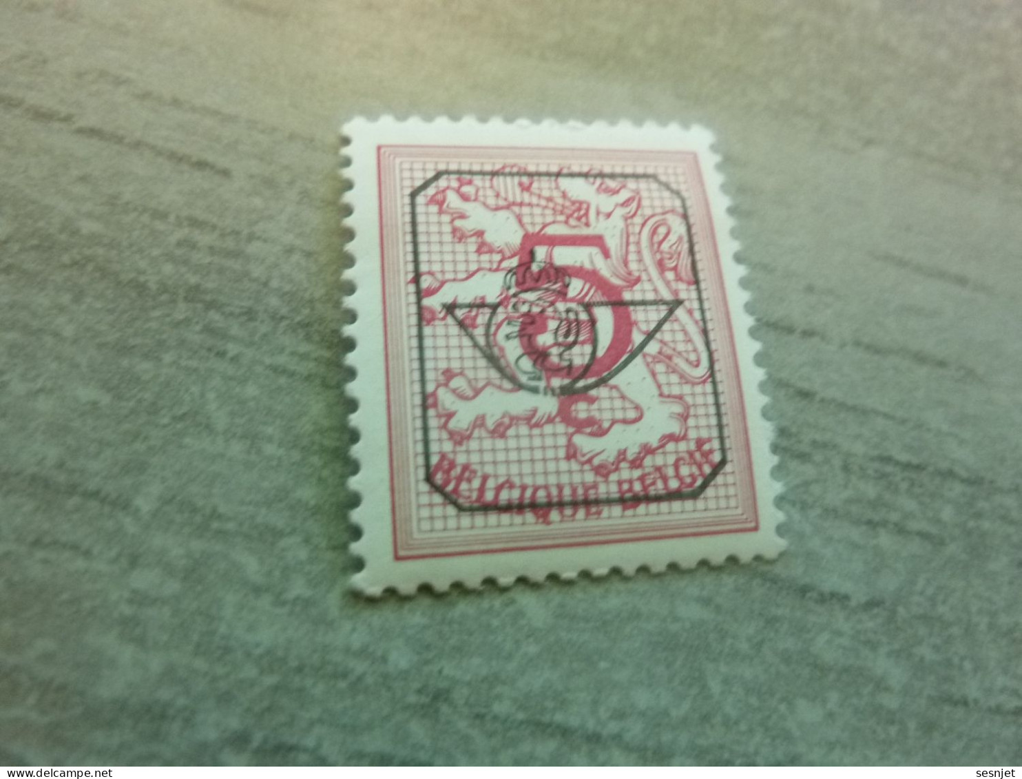 Belgique - Lion - Préoblitéré - 5c. - Rose - Neuf - Année Non Définie - - Typografisch 1951-80 (Cijfer Op Leeuw)