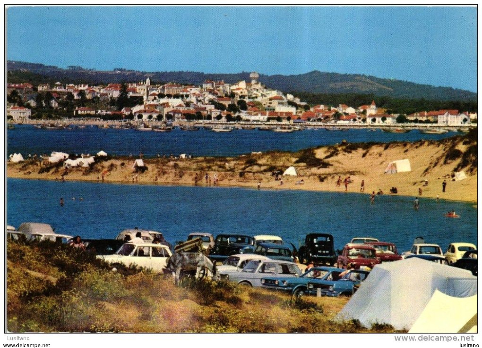 S. SÃO MARTINHO DO PORTO SALIR DO PORTO OPEL REKORD FORD MUSTANG CARS PORTUGAL (2 Scans) - Leiria