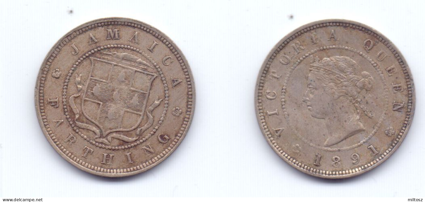 Jamaica 1/4 Penny 1891 - Jamaique
