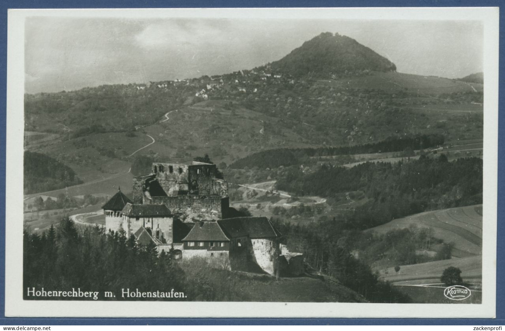 Hohenrechberg Mit Hohenstaufen Foto, Ungebraucht (AK2076) - Schwäbisch Gmünd