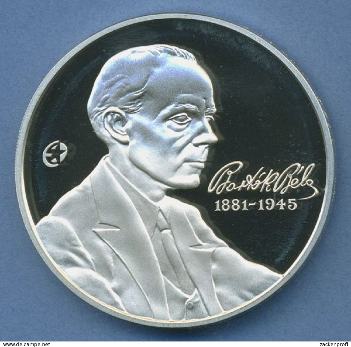 Ungarn 5000 Forint 2006 Komponist Béla Bartók, Silber, KM 791 PP Kapsel (m4413) - Ungarn