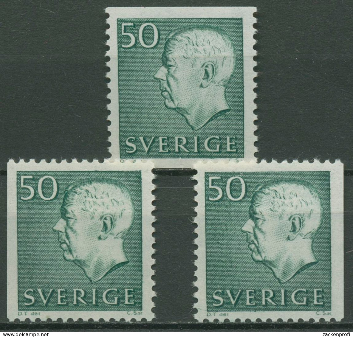Schweden 1968 König Gustav VI. Adolf 598 Postfrisch - Unused Stamps