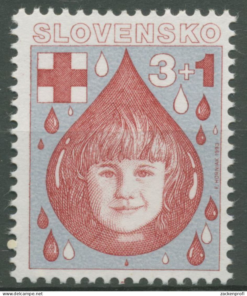 Slowakei 1993 Rotes Kreuz 182 Postfrisch - Unused Stamps