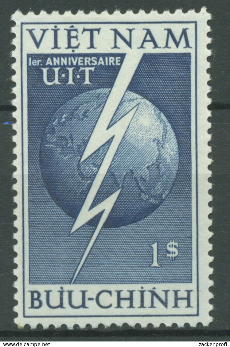 Vietnam - Süd 1952 Intern. Union Für Radioverbindungen UIT 81 Mit Falz - Vietnam