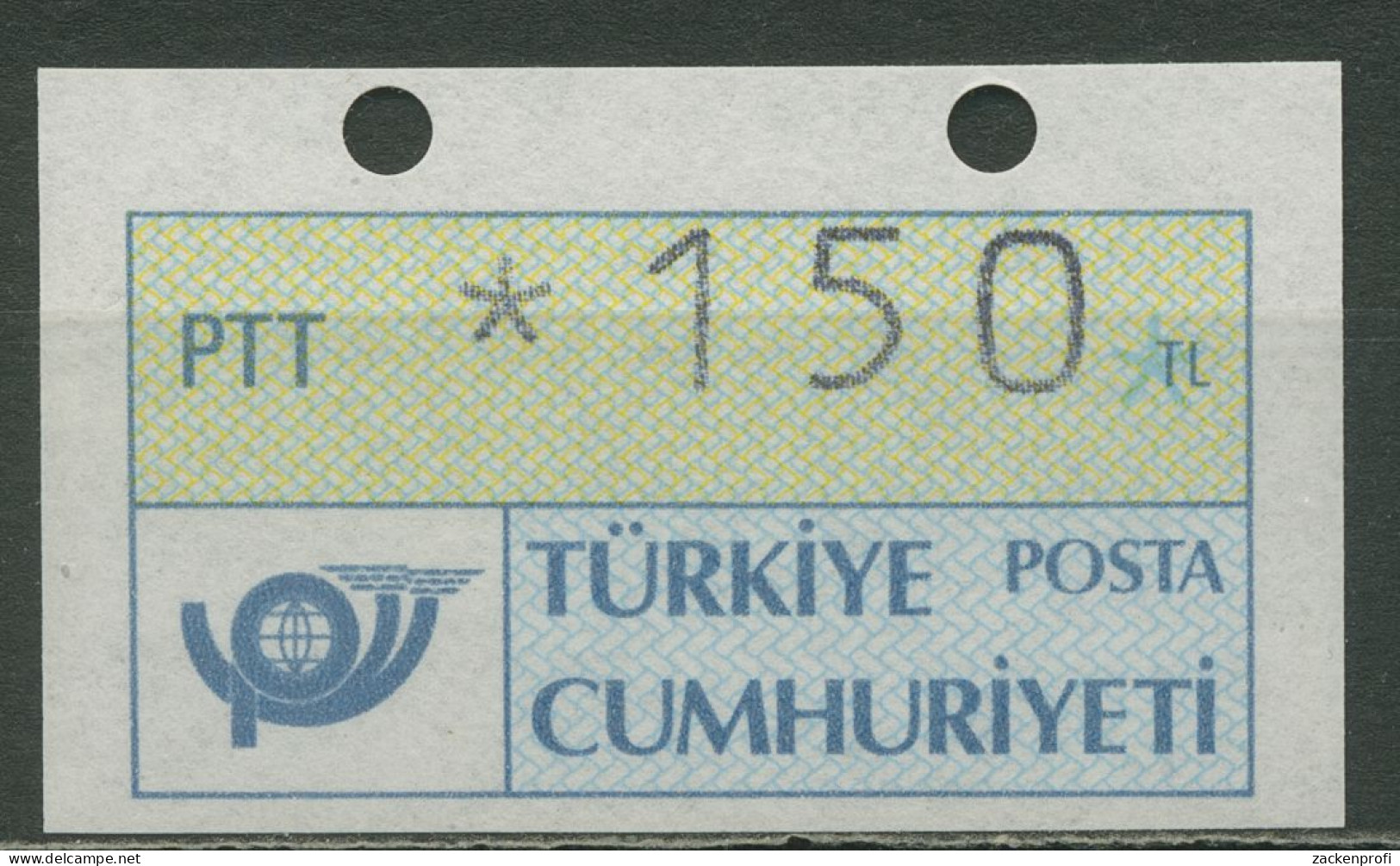 Türkei ATM 1987 Postemblem Einzelwert ATM 1.2 Mit Nr. Postfrisch - Distributeurs