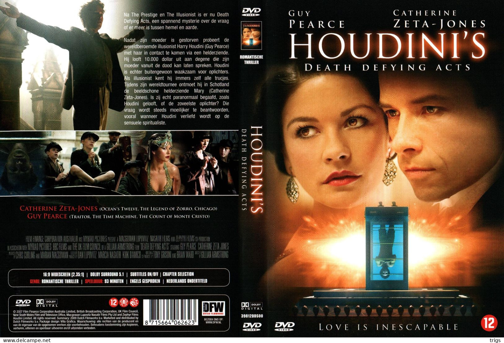 DVD - Houdini's Death Defying Acts - Drama