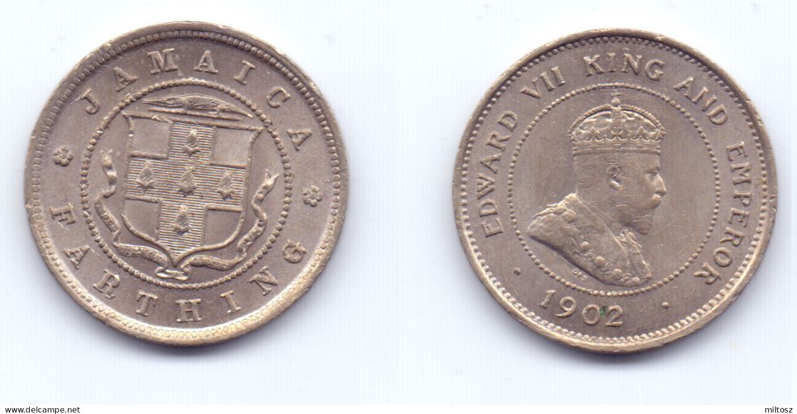 Jamaica 1/4 Penny 1902 - Giamaica