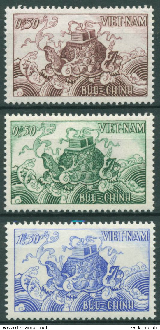 Vietnam - Süd 1955 Genfer Abkommen Schildkröte 98/100 Mit Falz - Vietnam